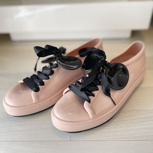 Melissa B + Disney Mickey Mouse Pink PVC Sneaker